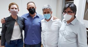 Fabi Virgílio articula recursos para a área da saúde e revitalização da Praça das Bandeiras