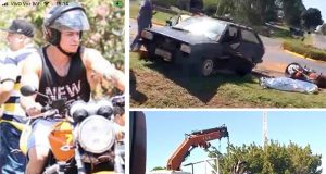 Motociclista morre após bater contra carro em rodovia