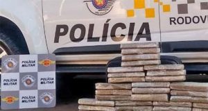 Polícia Rodoviária prende traficante com 30 quilos de maconha na Washington Luís