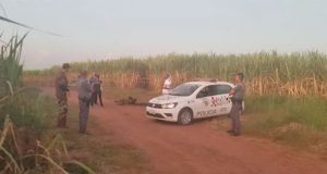 Corpo carbonizado é encontrado por trabalhador na área rural de Ibaté