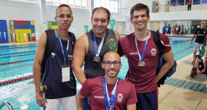 Nadadores da Fundesport se preparam para etapa do Circuito Paralímpico