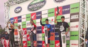 Piloto da Fundesport sobe ao pódio do Brasileiro de Motocross