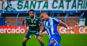 Palmeiras vira no segundo tempo, mas cede empate para o Avaí