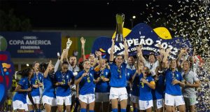 Brasil vence Colômbia com gol de Debinha e é octacampeão da Copa América