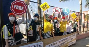 “Anjos do Trânsito” alertam motociclistas sobre vulnerabilidade da vida no trânsito