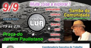 Feira da Lua realiza mais uma edição na praça do Jardim Paulistano