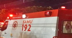 Ciclista de 18 de anos bate em veículo no Santana. Seu estado é grave.