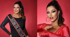 Mary Silvestre marca presença no Carnaval paulistano como Musa da Unidos de Santa Bárbara