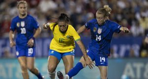 Brasil perde para o Estados Unidos e se despede da SheBelieves Cup em terceiro lugar