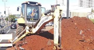 Serviço emergencial do DAAE interdita meia pista da Expressa nesta sexta