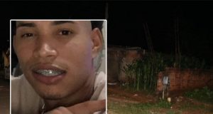 Jovem é fuzilado com oito tiros de calibre 12. Causas ainda são desconhecidas.