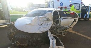 Após acidente, criança de 1 ano 8 meses é encontrada morta no porta-malas de um dos carros