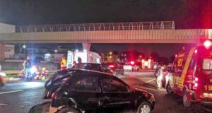 Perseguição que começou em Rio Claro termina com grave acidente em São Carlos