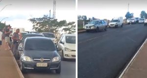 Engavetamento no Pontilhão da Avenida Barroso envolve cinco veículos nesta manhã de sexta