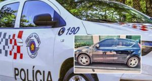 Radar inteligente “flagra” pai e filho com carro roubado; dupla é presa em Américo.