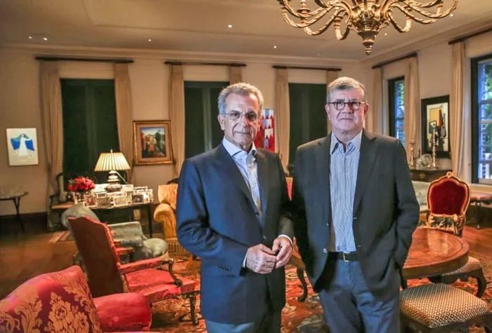 Empresário descendente de italianos, Rubens Ometto recebe na Itália