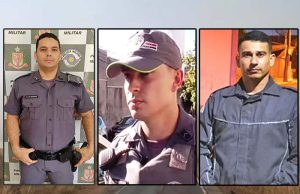 Policiais Militares resgatam família em carro quebrado no meio da estrada, durante incêndio