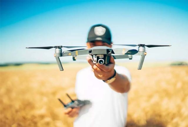 operador de drone