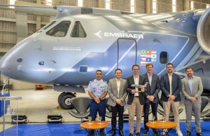 KC-390 Millennium, aeronave fabricada em Gavião é apresentada pela Embraer com nova identidade visual