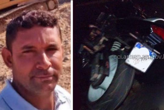 Motociclista morre ao bater na traseira de caminhão carregado com laranja na SP-255 em Araraquara