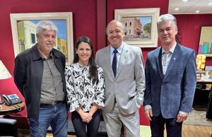 Dimas Ramalho se reúne na capital com o Provedor da Santa Casa e o diretor do DRS III