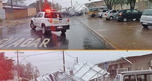 Temporal deste sábado deixa rastro de destruição em bairros de Matão, diz Defesa Civil