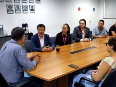 Visita de cortesia reforça parceria entre município e empresa chinesa