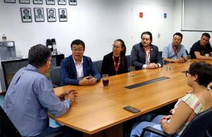 Visita de cortesia reforça parceria entre município e empresa chinesa