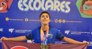 Atleta da Fundesport brilha nas Paralimpíadas Escolares competindo com atletas de todo o País