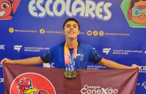 Atleta da Fundesport brilha nas Paralimpíadas Escolares competindo com atletas de todo o País