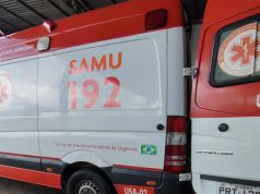 Funcionário fica gravemente ferido após ser atingido por empilhadeira em fábrica no Distrito Industrial