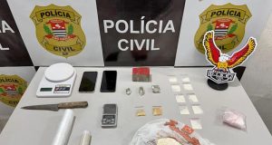 Com mandado de busca e apreensão, Dise encontra drogas e procurado pela Justiça, no Jardim Ipanema