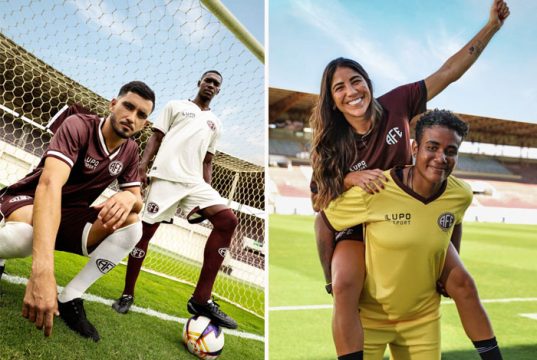 Ferroviária e Lupo apresentam a nova coleção de uniformes da locomotiva para a temporada