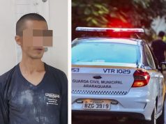 GCM prende homem com mandado de prisão em aberto no Parque São Paulo, em Araraquara
