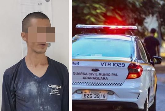 GCM prende homem com mandado de prisão em aberto no Parque São Paulo, em Araraquara