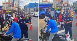 Guarda Municipal realiza operação de trânsito na Santa Cruz e fiscaliza 53 motos, uma foi apreendida