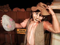 ‘O Ovo de Dinossauro’ é cartaz neste final de semana no Museu do Boneco