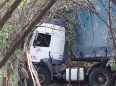 Motorista morre na SP-215 ao sair da pista e bater em árvore na beira da rodovia nesta sexta-feira