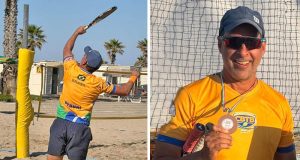 Araraquarense Giovani Peroni representou o Brasil no Mundial de Beach Tennis na Itália