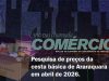 Pesquisa de preços da cesta básica de abril 2026