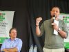 Fernando Haddad e Edinho foram recebidos por professores e estudantes do Instituto Federal nesta sexta