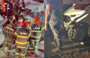 Três pessoas morrem em acidente na SP-321 na noite deste domingo, região de Catanduva e Itajobi