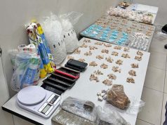 Polícia Militar desmonta “casa bomba” e prende casal que mantinha comércio de droga no Hortências