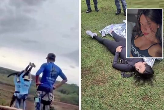 Salto da Morte no rope jump de 40 metros na Ponte do Esqueleto em Limeira tem três presos