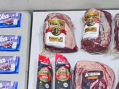 Homem de 46 anos é preso após furtar picanha e chocolates em supermercado no centro de Araraquara