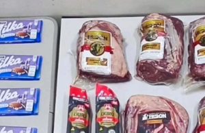 Homem de 46 anos é preso após furtar picanha e chocolates em supermercado no centro de Araraquara