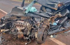 Acidente ocorrido na SP-328, região de Araraquara, tem uma vítima fatal: homem de 31 anos
