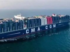 Canavieiros comemoram o primeiro abastecimento de navio porta-contêineres com etanol neste dia 10
