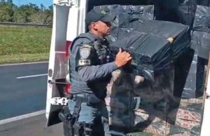 Polícia Rodoviária apreende na Washington Luís carga de cigarros contrabandeados avaliada em R$ 250 mil
