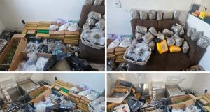 PM é chamada para atender violência doméstica no Residencial Alamedas e acha “casa bomba”